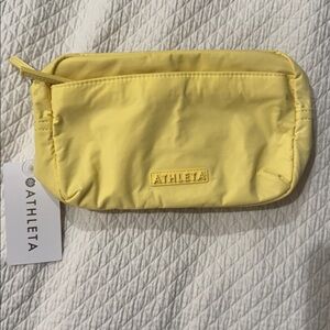 Athleta Sunny Yellow Pouch
